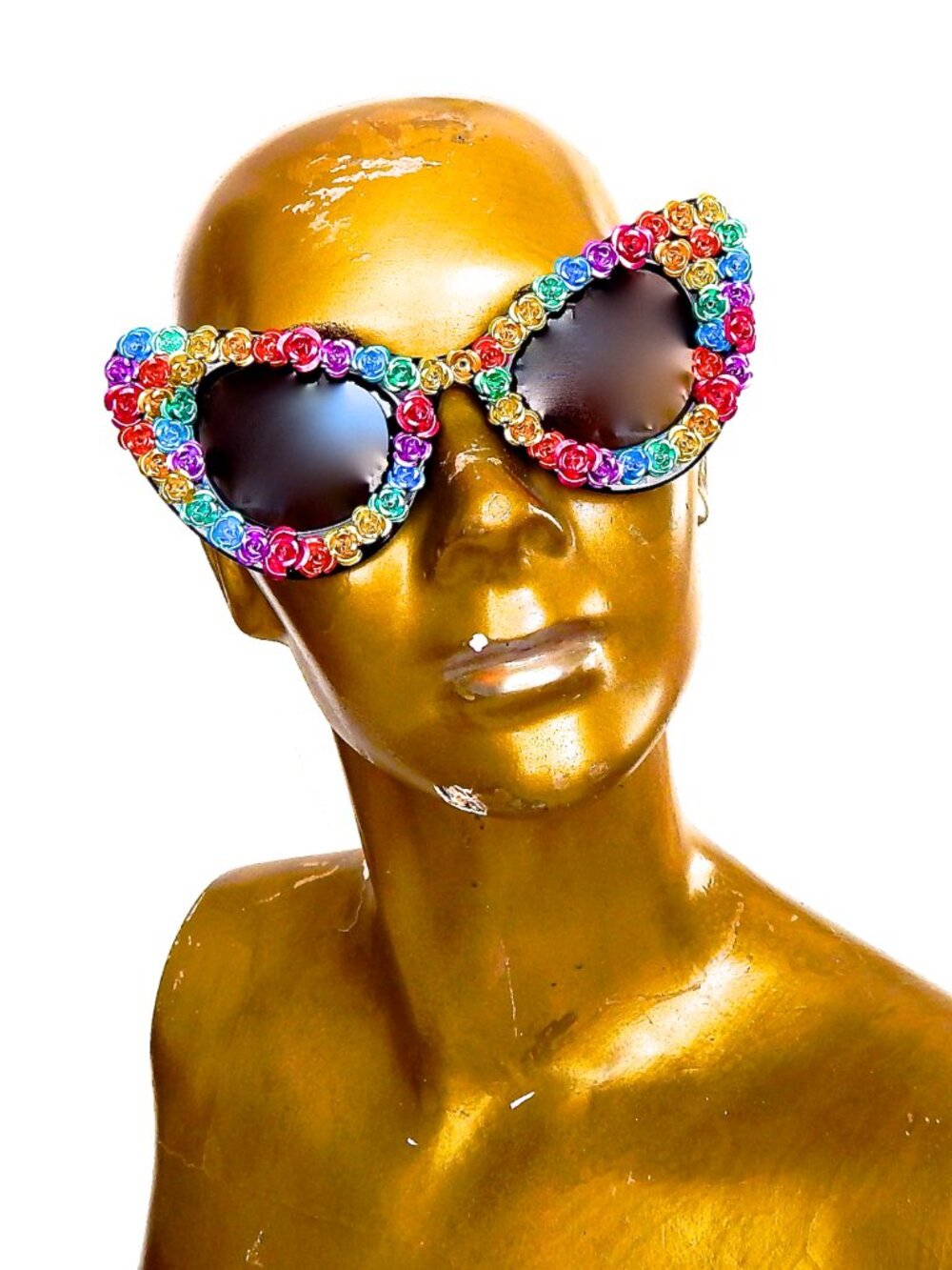GASOLINE GLAMOUR GROOVE IS IN THE HEART CATS MEOW GLASSES 🌈🪩🔮